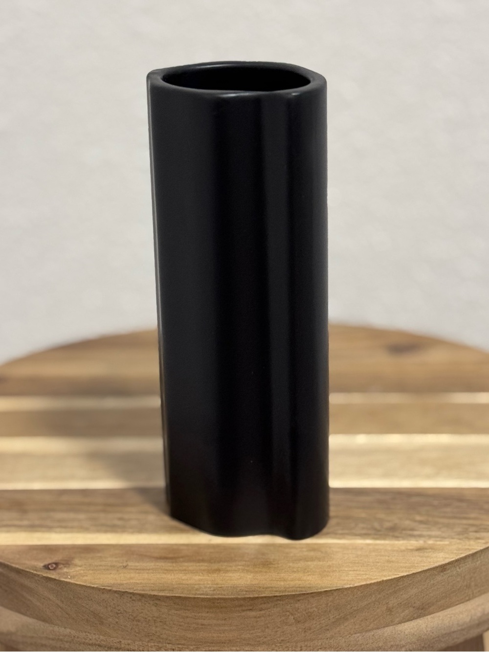 NWT Areaware Assembly Desk Vessel Black Stoneware Alex Proba Design